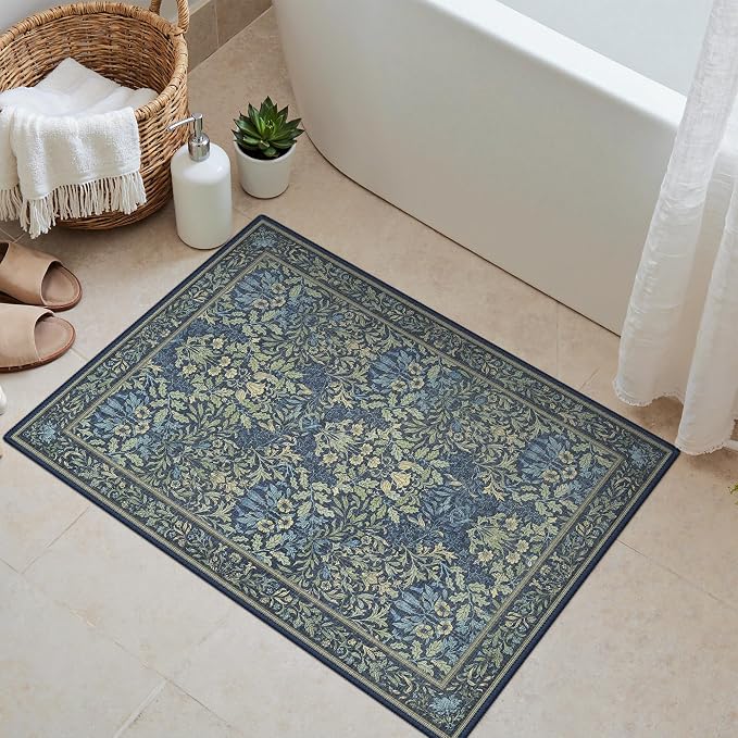 GENIMO 2x3 Washable Small Entryway Rug, Non-Slip Front Door Mat - Image 3