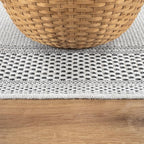 CAMILSON Easy Jute Rug 2x3, Indoor Outdoor Off-White Color Fiber Area Rugs - Image 8