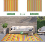 GENIMO Outdoor Rug for Patio Clearance, Lightweight Waterproof RV Camping Mat - Image 5