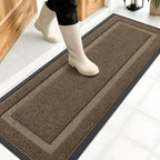 OLANLY Front Door Mat Indoor Outdoor Entrance, Waterproof All-Season, by OLANLY