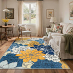GENIMO Indoor Outdoor Area Rug 6'x9', Machine Washable Rugs - Image 6