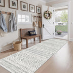Miukiki 2x10 Runner Rug Moroccan Washable Hallway Runner Rug Non Slip Indoor - Image 5