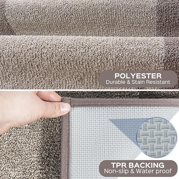 Machine Washable Kitchen Rug 24" x 84", Non Slip Kitchen Mat - Image 3