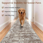 Washable Carpet Runners for Hallway 14ft-Non Slip Floor Runners for Dogs - Image 2