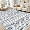 cotiled 5x7 Area Rugs Living Room Rug: Washable Boho Rugs by COTILED