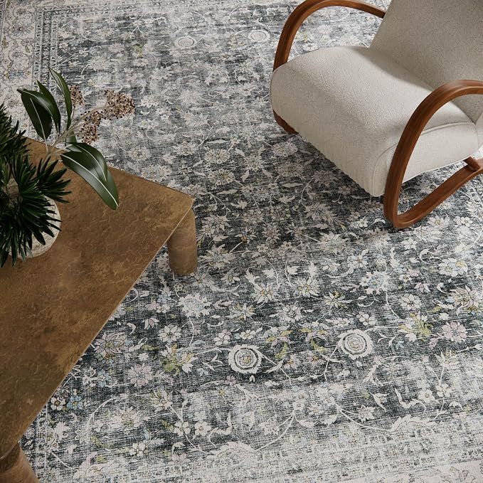 Runner Rug Washable Kitchen Runner: 2'x10' Hallway Runner Rugs Stain Resistant - Image 3