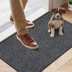 Indoor Door Mat 17"x30", Low-Profile Welcome Front Door Mat Indoor Entrance - Image 9