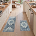 GENIMO Kitchen Rugs Non Slip Washable, Cushioned Standing Mat, Kitchen Runner - Image 3