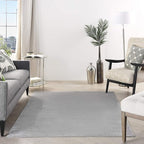 Nourison Home Nourison Essentials Silver Grey 5' x 7' Area Rug - Image 3
