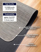 Baroyal Office Chair Mat for Hardwood Floor Under Desk Computer Rolling Chair - Image 4