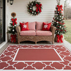 GENIMO 5' x 8' Outdoor Rug Waterproof - Image 3