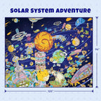 Hazo Haus Galaxy 8x10 Educational Kids Rug - Image 2