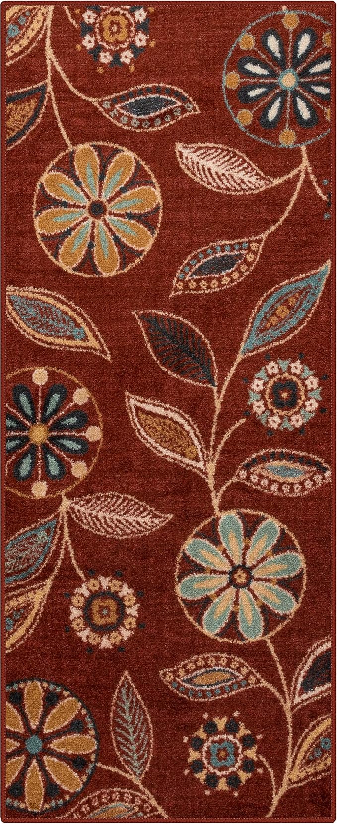 Maples Rugs Reggie Floral Runner Rug by MaplesRugs