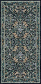 Blue 3x6 Washable Rug for Large Entryway - Image 3