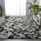 Deerhoo Large Shag Area Rugs 5 x 8, Tie-Dyed Plush Fuzzy Rugs - Image 7