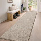 PURRUGS Dirt Trapping Door Mat 24" x 84", Non-Slip Machine Washable Entryway Rug by PURRUGS