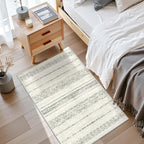 Miukiki 2x3 Entryway Rug Moroccan Washable Non Slip Indoor Floor Thin Rug - Image 7