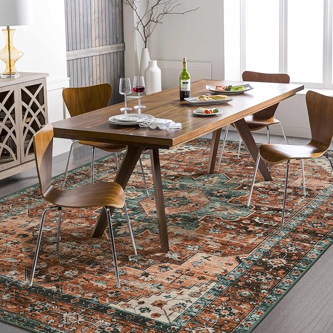 Moynesa Ultra-Thin Washable 10x14 Area Rugs - Image 3