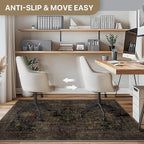 48"x60" Office Chair Mat for Hardwood Tile Floor, Under Desk Carpet Protector - Image 5