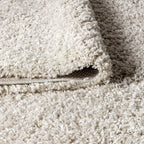 JONATHAN Y Mercer Shag Plush Tassel Cream Indoor Area Rug, Contemporary - Image 8