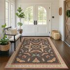 Washable Living Room Area Rug 5x7, Ultra Soft Carpet - Image 3