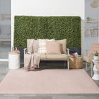 Nourison Home Nourison Essentials Pink 7' x Square Area Rug - Image 4
