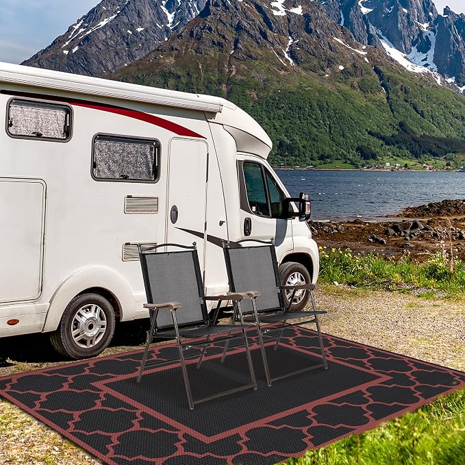 GENIMO 6' x 9' Outdoor Rug Waterproof - Image 5