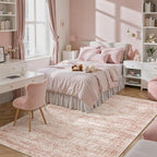 Soalmost 6x9 Area Rug for Living Room Washable Non-Slip Modern Rugs for Bedroom - Image 8