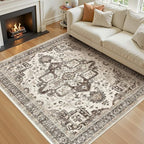 Washable 5x7 Area Rug for Living Room - Image 8