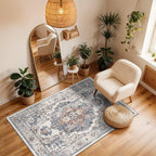 Washable 3x4 Entryway Area Rugs: Farmhouse Non-Slip kitchen Sink Floor Mats - Image 2