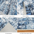 3x4 Washable Entryway Area Rug - Image 5