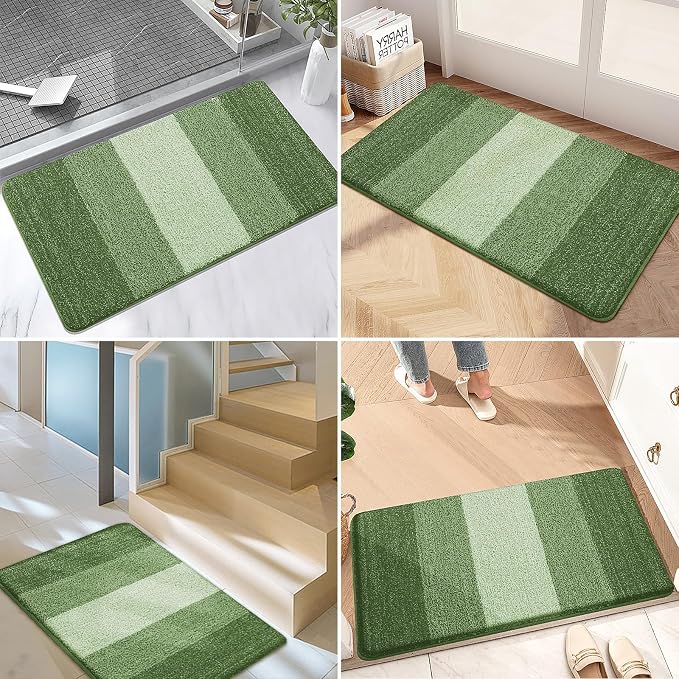 Kitinjoy Indoor Outdoor Door Mat, 54x24 Non-Slip Absorbent Dirt Trapper - Image 6