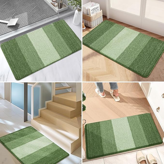 Kitinjoy Indoor Outdoor Door Mat, 70x35 Non-Slip Absorbent Dirt Trapper - Image 6