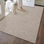 DEXI Ultra Thin Door Mat Indoor Entrance 35x56, Non Slip Rubber Backed Entryway by DEXI