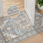 3x5 Area Rugs Living Room: Washable Vintage Rug Large Non-Slip Stain Resistant - Image 6