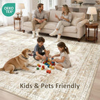 Washable Area Rugs 8x10, Soft Large 8x10 Rugs - Image 5