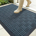 OLANLY Front Door Mat Outside Entrance 35x23, Heavy Duty Sturdy Natural Rubber by OLANLY