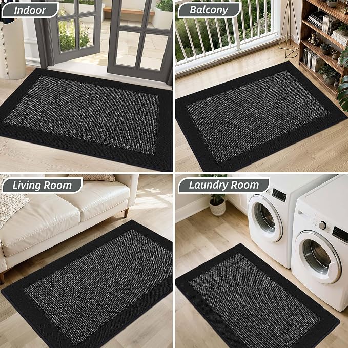 BEQHAUSE Indoor Door Mat 36" x 60", Dirt Trapper Door Mats Non-Slip Entryway - Image 8