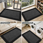 BEQHAUSE Indoor Door Mat 32" x 48", Dirt Trapper Door Mats Non-Slip Entryway - Image 8