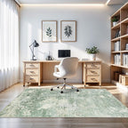 4x8 Washable Indoor Entryway Rug Non-Slip Rubber Backed Floor Mat - Image 4