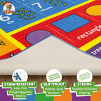 KC Cubs: Educational Rug: ABC Alphabet, Numbers & Shapes - Image 8