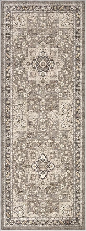 Vintage Hallway Runner Rug 3x8: Large Soft Washable Entryway - Image 10