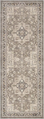 Vintage Hallway Runner Rug 3x8: Large Soft Washable Entryway - Image 10