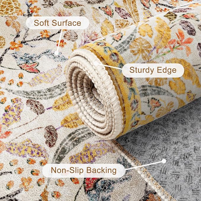 AMTOVO 2.7x8 Runner Entryway Rug - Image 6