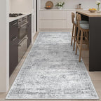 Soalmost Hallway Runner Rug 4x8 Wide: Washable Thin Runners - Image 4