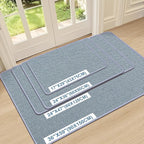 Ultra Thin Door Mat Indoor Entrance 24"x36", Low-Profile Indoor Door Mat - Image 2