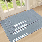 Ultra Thin Door Mat Indoor Entrance 24"x47", Low-Profile Indoor Door Mat - Image 2