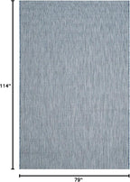 SAFAVIEH Outdoor Area Rug 6'7"x9'6" - Image 2