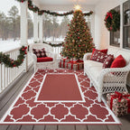 GENIMO 5' x 8' Outdoor Rug Waterproof - Image 5