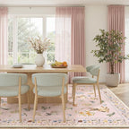 Soalmost Dog 8x10 Pink Area Rugs - Image 3